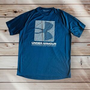 Under Armour Men's Blue Performance Shirt